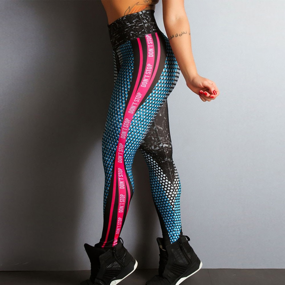 15 Minute Printed Workout Leggings for Gym